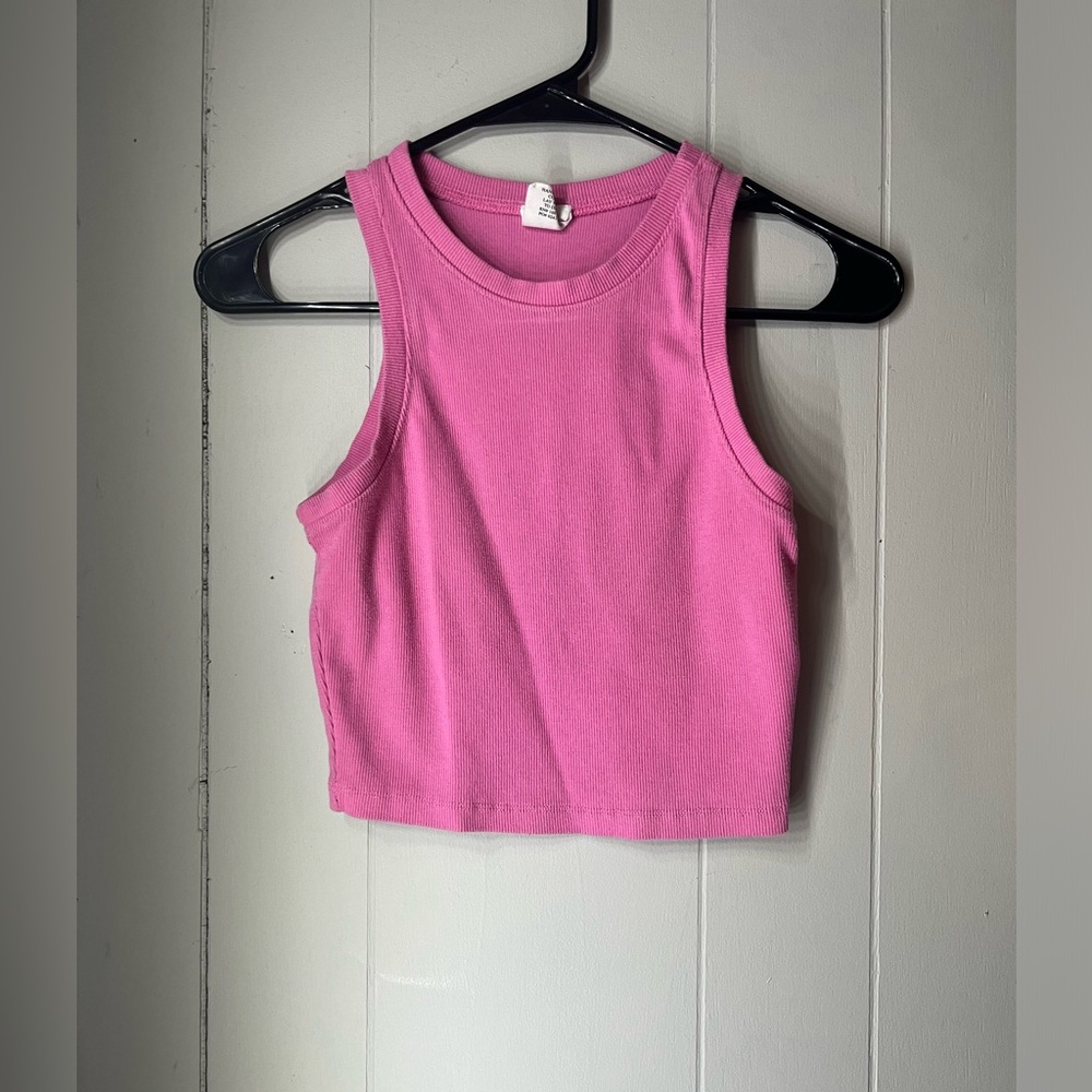 Tilly’s Pink Cropped Tank